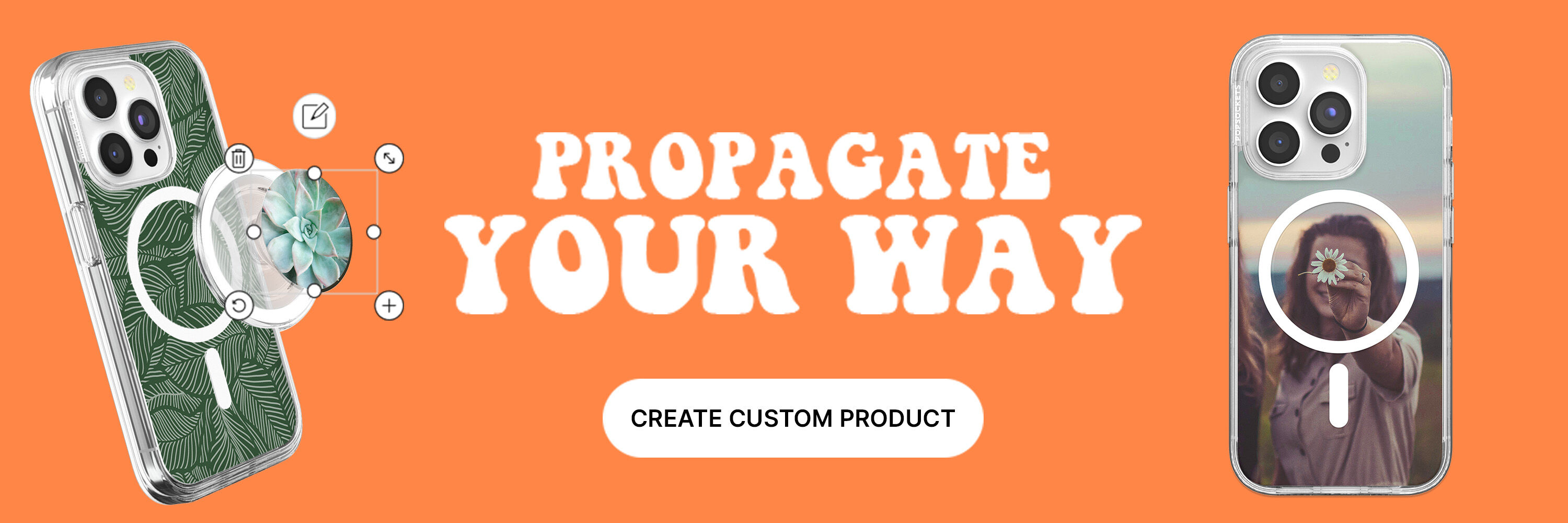 Custom your own phone accessories